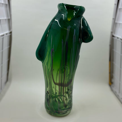 Hand Blown Glass Vase