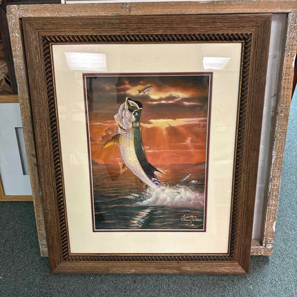 "Golden Moment (Tarpon)" by Jason Mathias