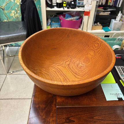 Vintage Oak Bowl