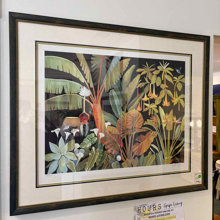 Botanical print Signed and numbered