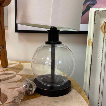 Round Glass Body Lamp