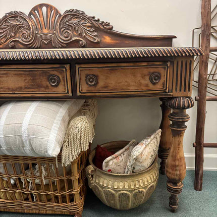 Distressed Tommy Bahama Console Table