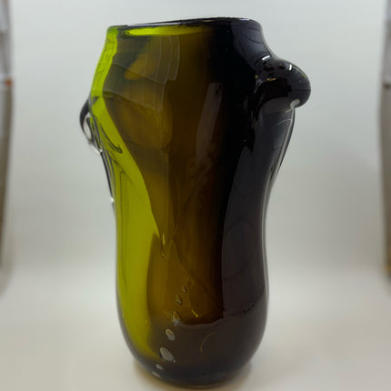 Hand Blown Glass Vase