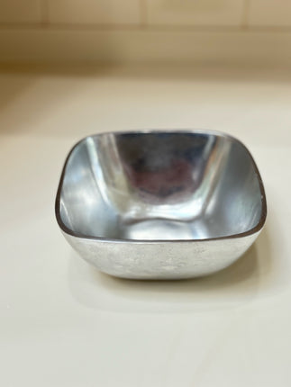 Silver serving dish