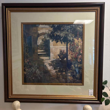 Large garden Framed Art