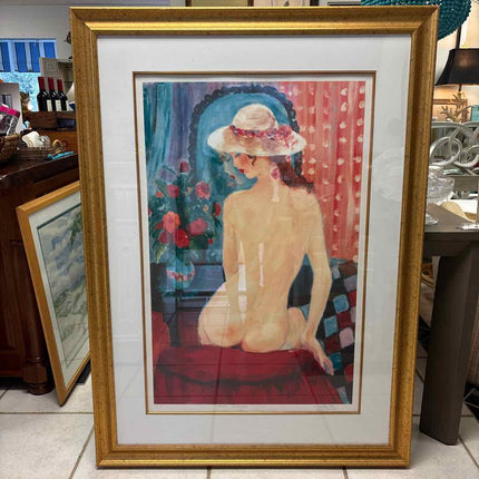 "Mirror Image" Lithograph by Gleizer-Rindom