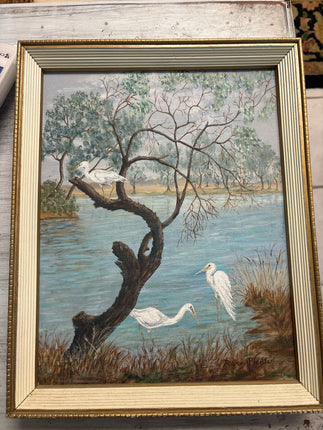original oil painting by Rickey Pfeiffer (1878-1962)