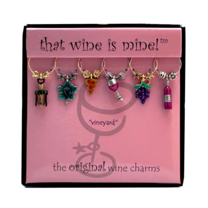 Vineyard Wine Charms