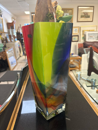 Glass Europa Vase