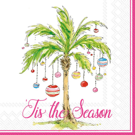 Ornament Palm Trees Cocktail Napkins