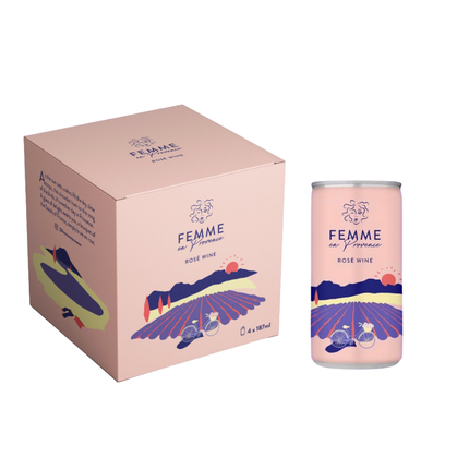 Femme en Provence Rose