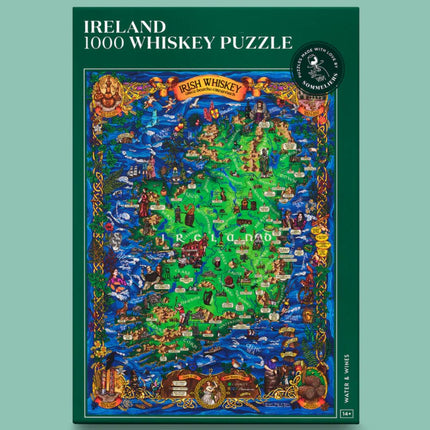 Scotland Whiskey Water & Wines Puzzle