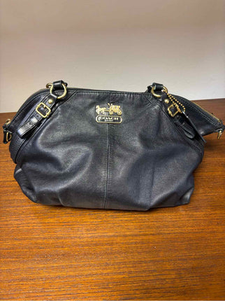Coach Madison Sophia Satchel (15960) Black Leather Handbag