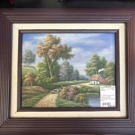 P. Wilson original 18th century Scottish Landscape