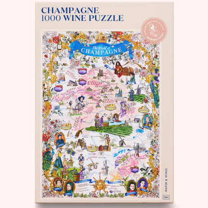 Champagne Wine Puzzle