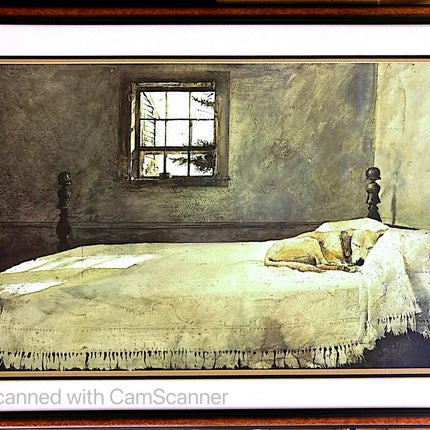 Master Bedroom 1965 by Andrew Wyeth
