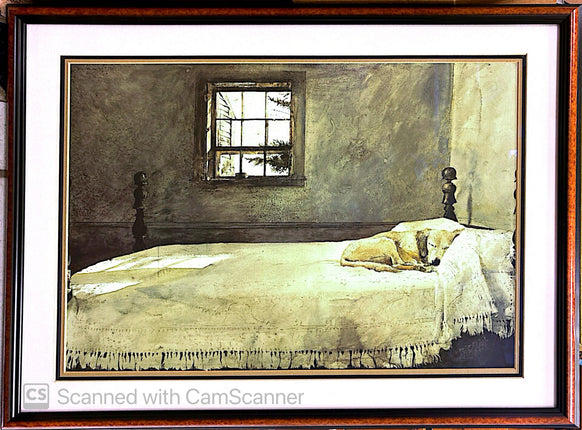 Master Bedroom 1965 by Andrew Wyeth