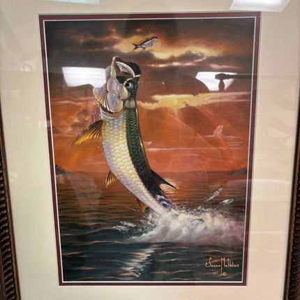 "Golden Moment (Tarpon)" by Jason Mathias