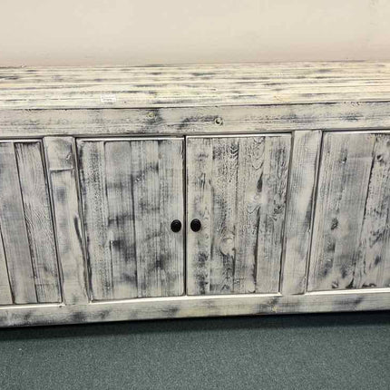 White Washed Side Board