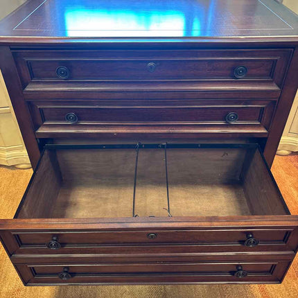 Dark Brown Filing Cabinet