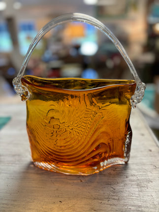 Amber Purse Vase