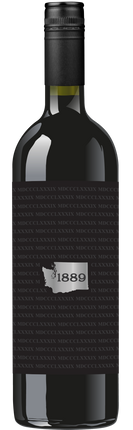 1889 Red Blend bottle