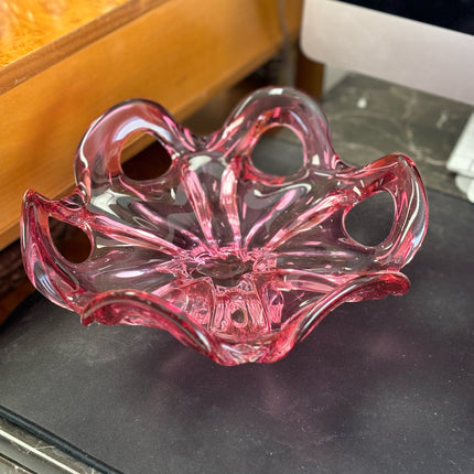 Hand Blown Centerpiece Bowl