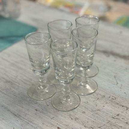 Set of 5 shot glasses