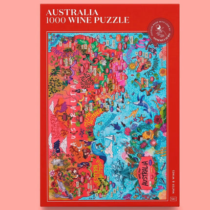 Australia Water & Wines Puzzle
