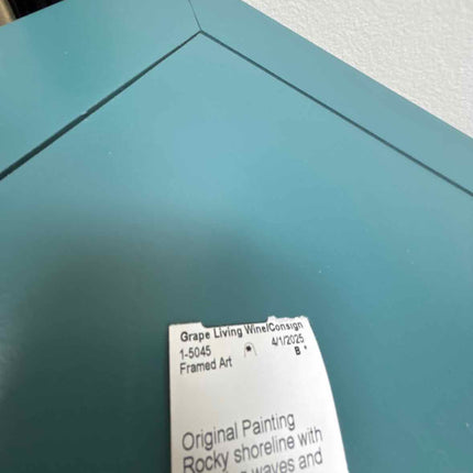 Teal Console Table