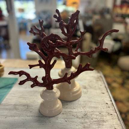 Red Coral Figurines