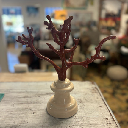 Red Coral Figurines
