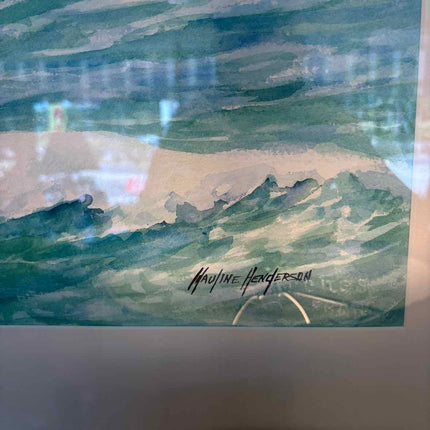 Mauline Henderson Coastal Landscape Diptych