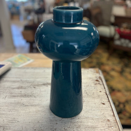 Blue Deco Vase