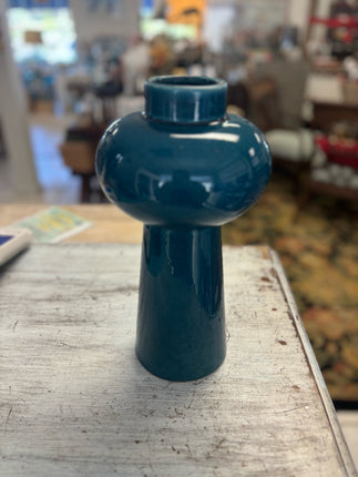 Blue Deco Vase