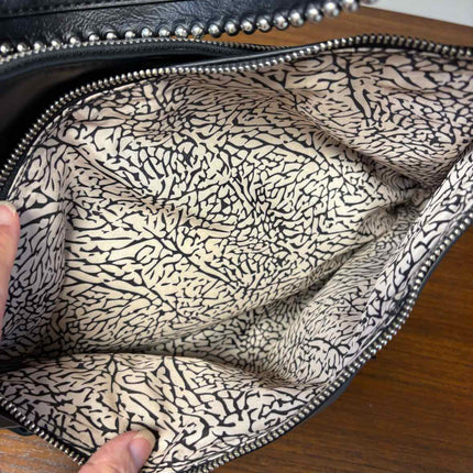 Black INC Studded Vallilee Vegan Leather Handbag