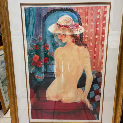 "Mirror Image" Lithograph by Gleizer-Rindom
