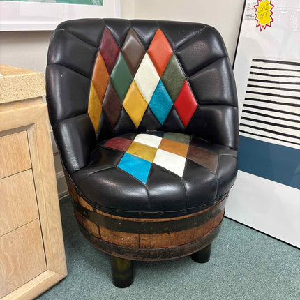 Whiskey Barrel Chair