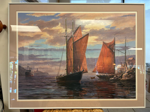 Ships by Murray Yorke