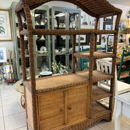 Rattan Entertainment Center