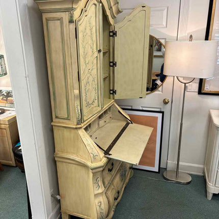 Venetian Hand Painted Pulaski Furniture Secretary Desk