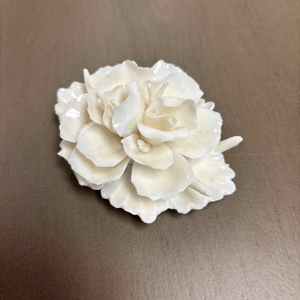 Set of 3 Small Porcelain Roses
