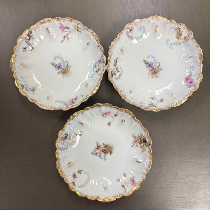 Limoges Berry Dessert Set