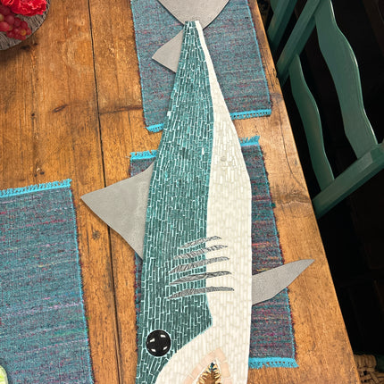 Cindy Larrabee Mosaics Great White Shark