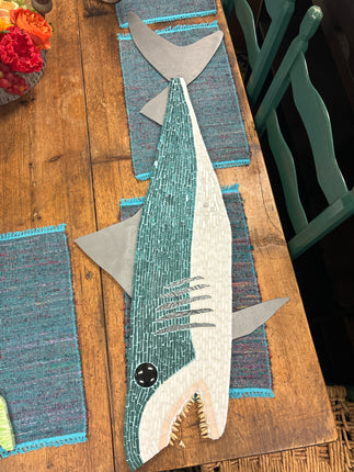 Cindy Larrabee Mosaics Great White Shark