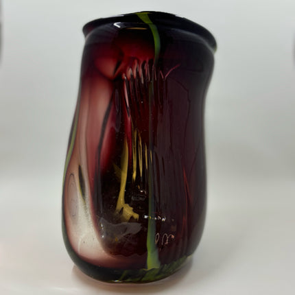 Hand Blown Glass Vase