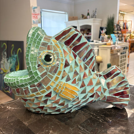 Fish Planters Cindy Larrabee Mosaics