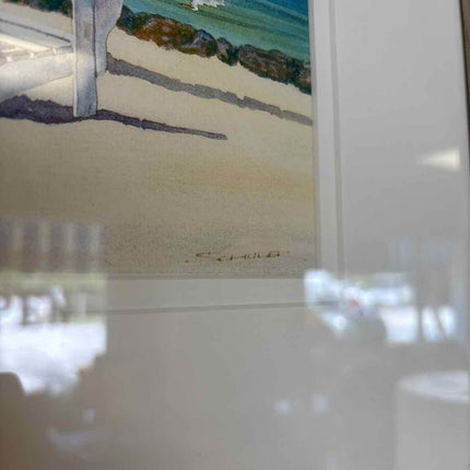 Klaus Schuler Beach Chairs Print