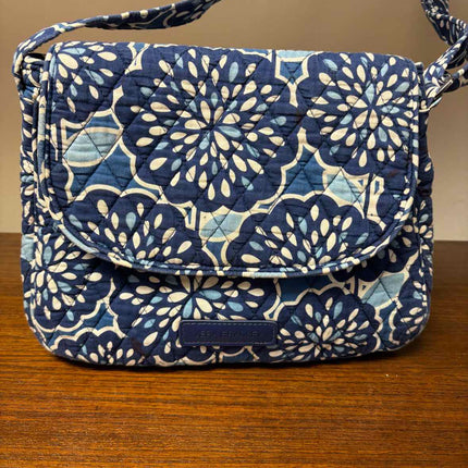 Vera Bradley Small Flap Crossbody Bag - Petal Splash Handbag Like New