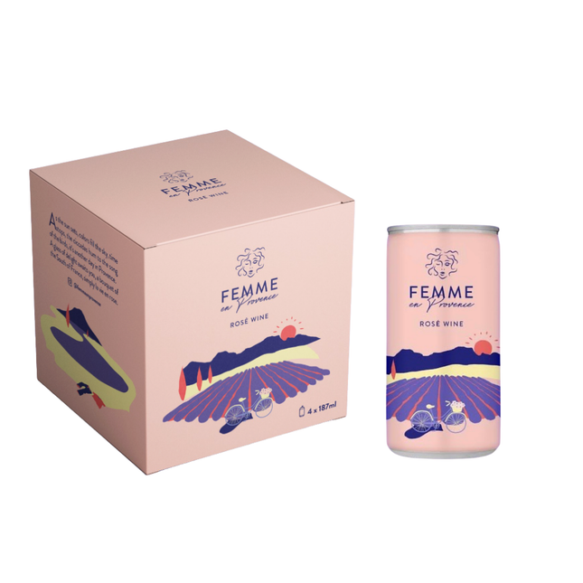 Femme en Provence Rose